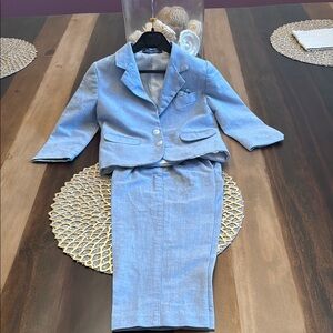 Nautica Light Blue Suit Set